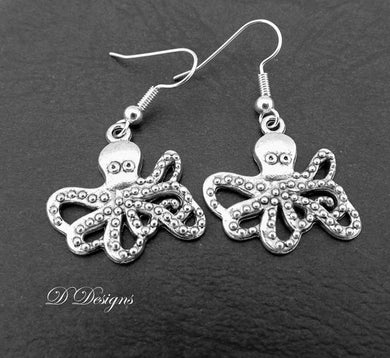 Octopus Earrings